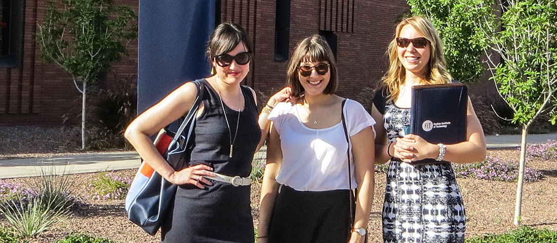 Three awardees of the Clinton Global Initiative University