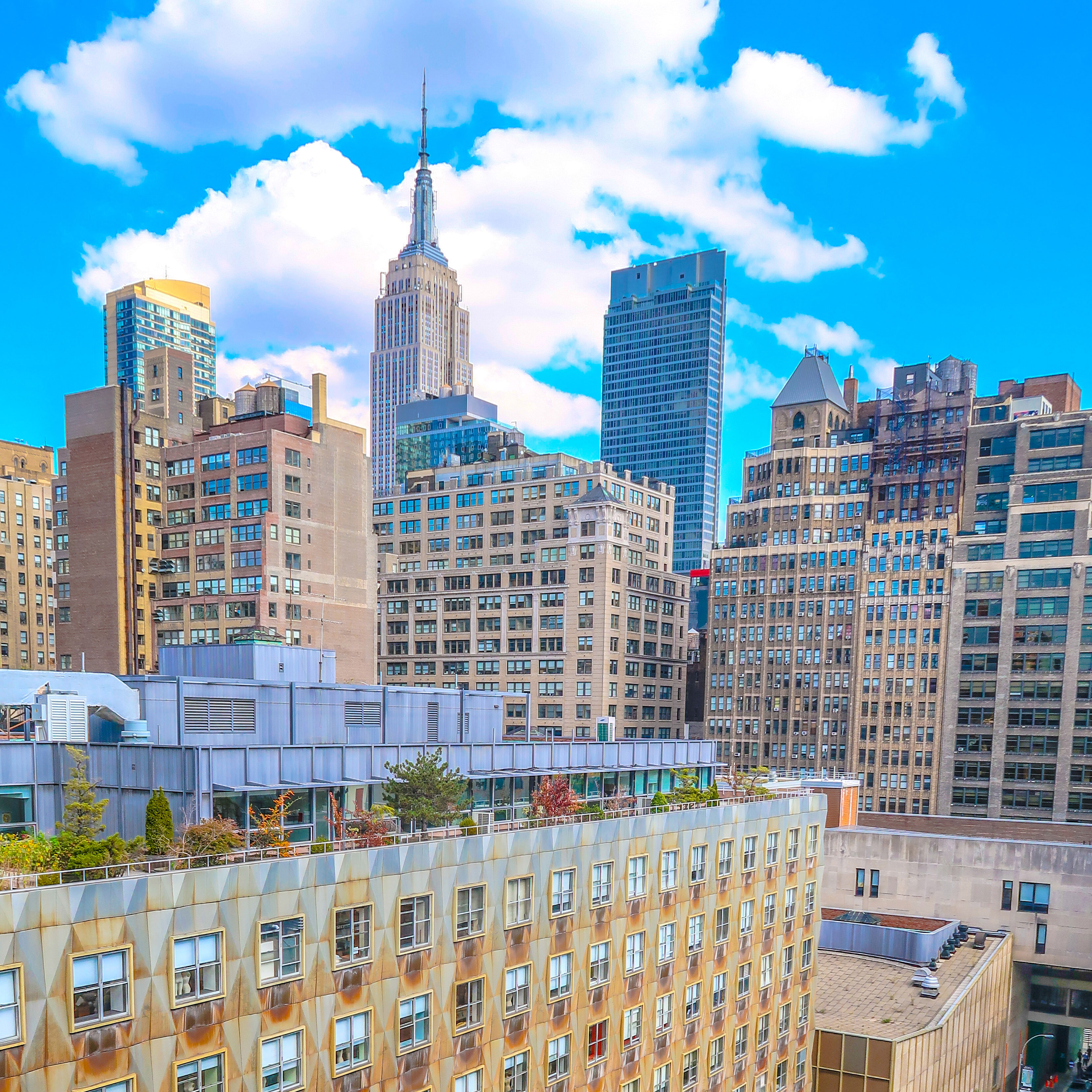 skyline of NYC