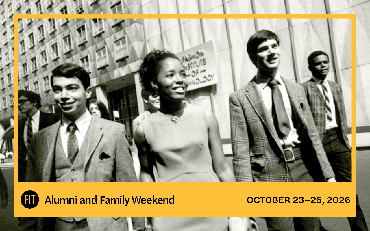 archival photo in black and white with three alumni walking down 27th street
