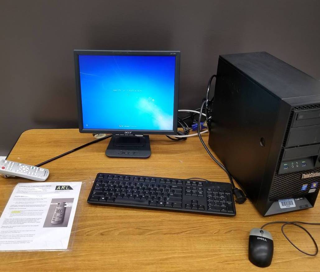 Image of ARL computer workstation