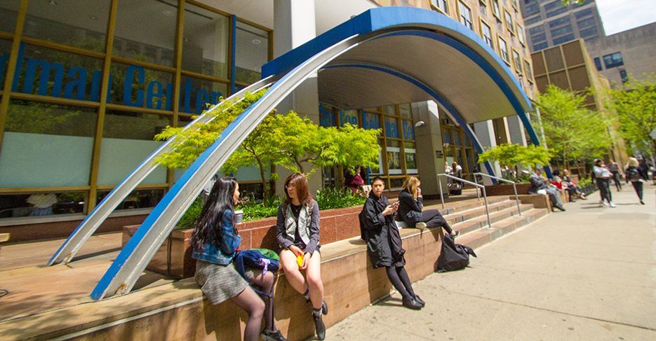 exterior of Feldman Center