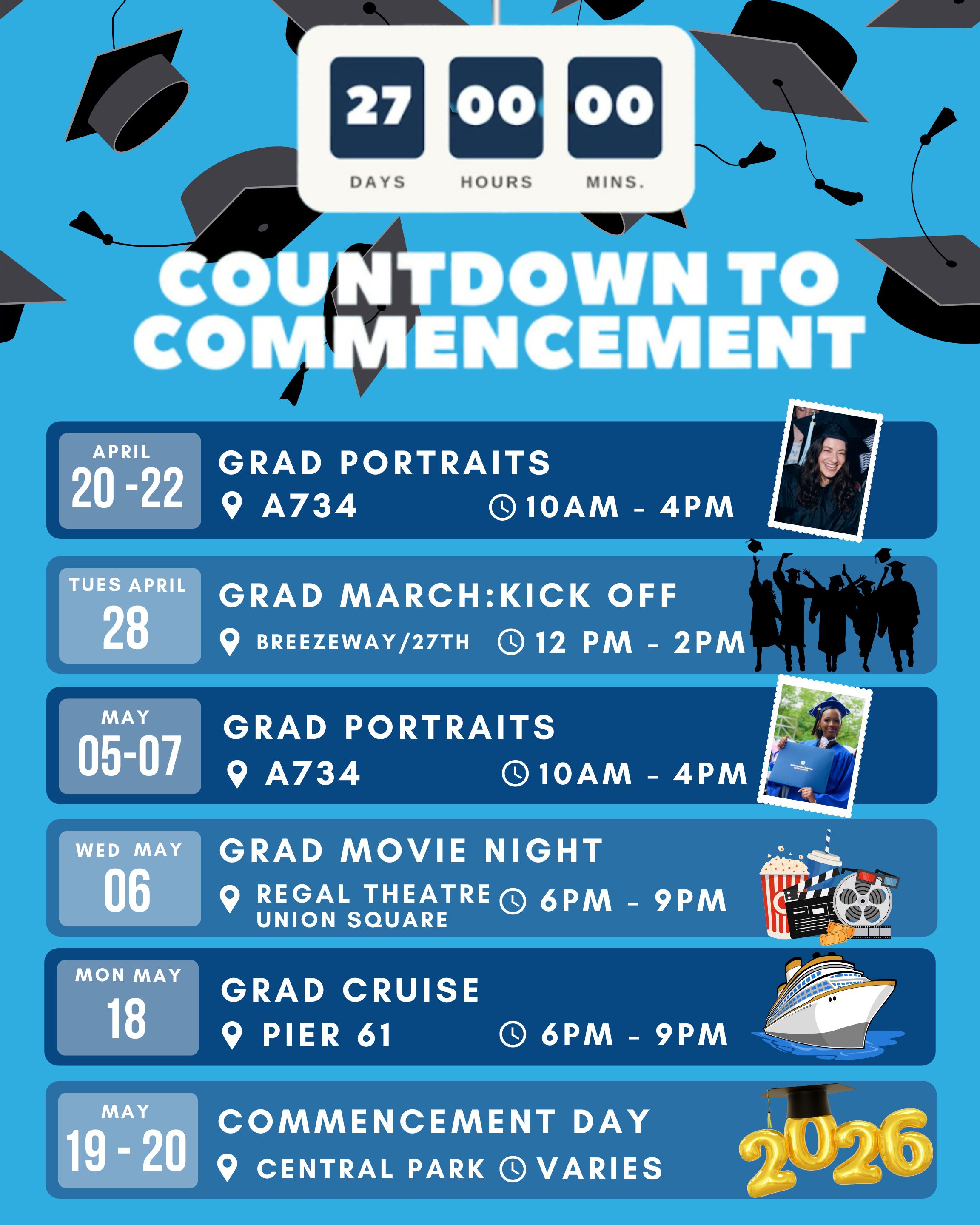 countdown graphic - all events in body of page