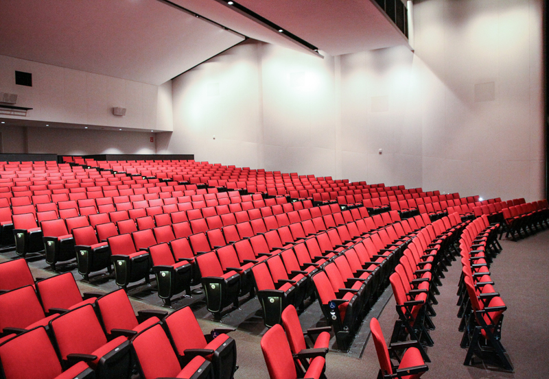 interior of haft theater