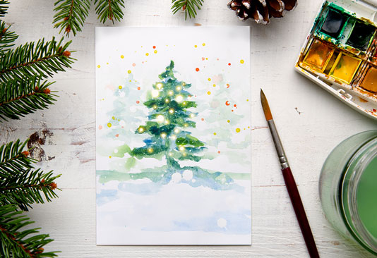 Create-A-Greeting-Card Scholarship Contest Poster