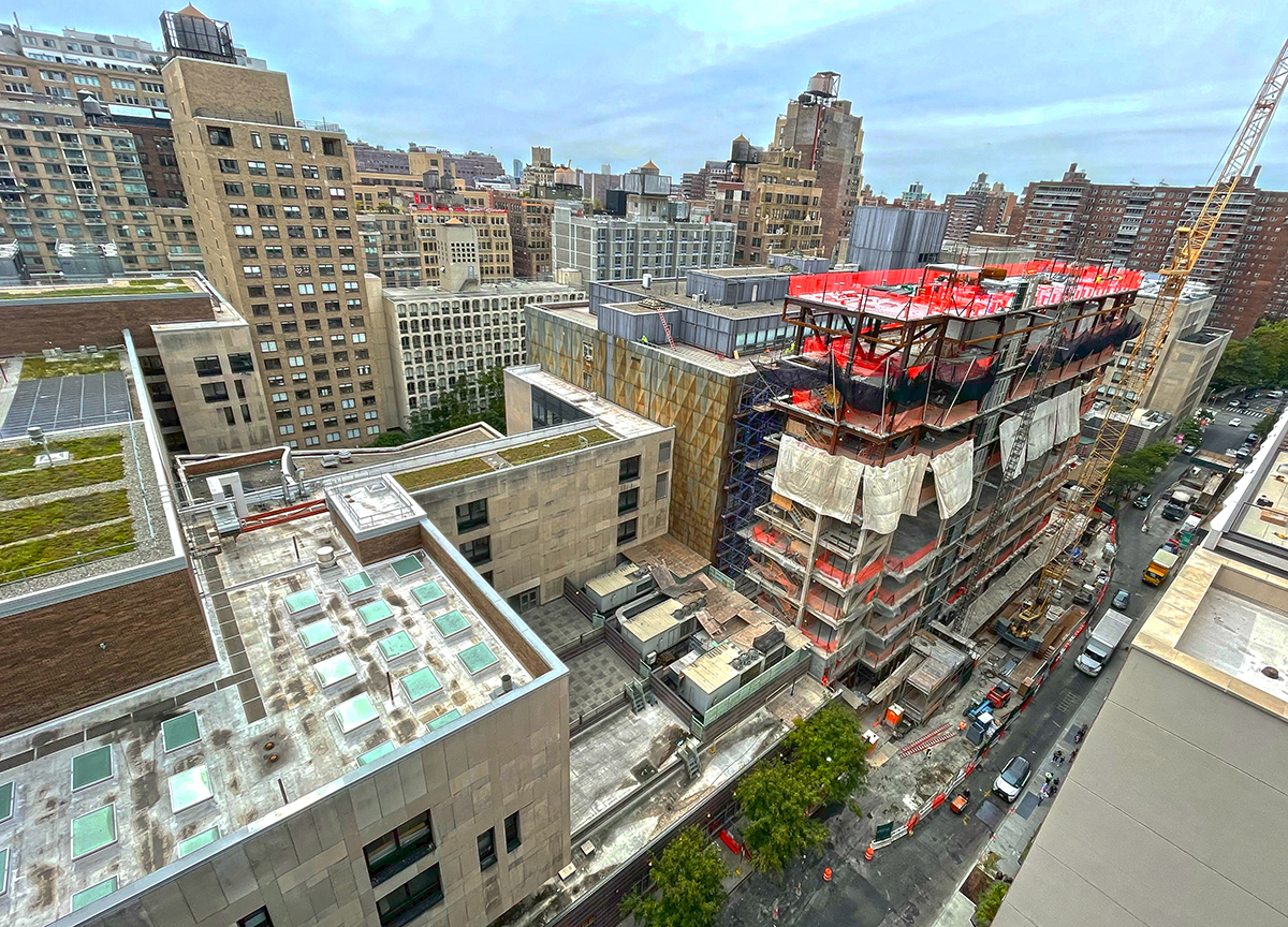 construction of the new academic building at FIT