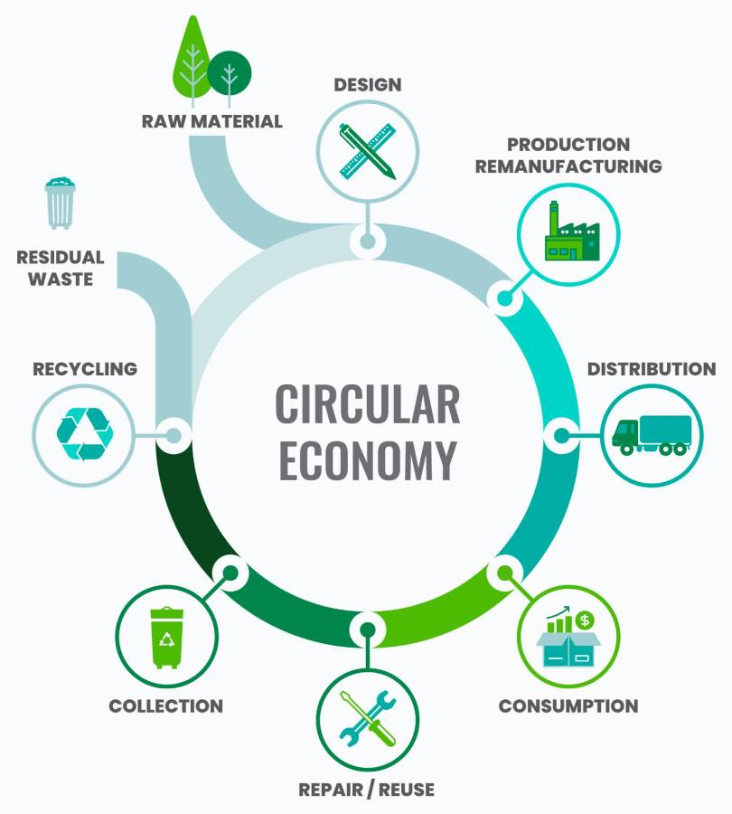 fashion supply chain infographic