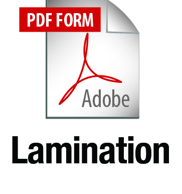 Lamination service selection