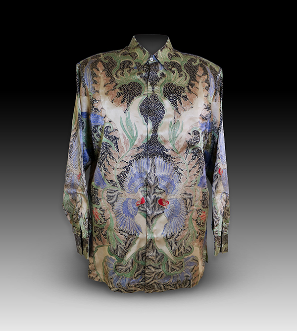 patterned mens shirt